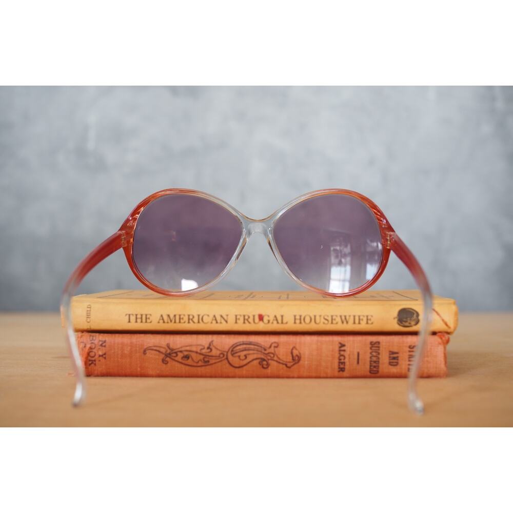 Vintage 1970s Foster Grant Sunglasses USA Made Glam Retro Grandma chic NOS - Picture 6 of 14